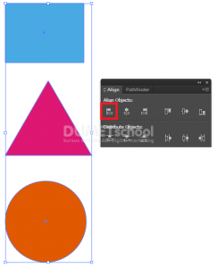Cara Menggunakan Panel Align di Adobe Illustrator