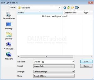 Cara Menyimpan Slice Tool di Adobe Photoshop