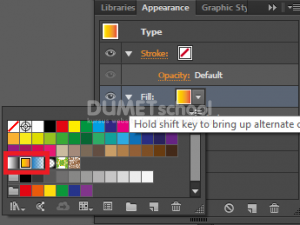 Cara Membuat Warna Gradient Pada Text di Illustrator