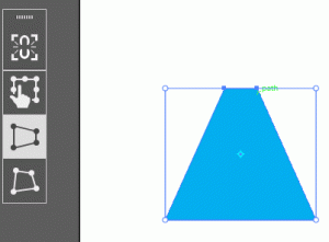 Menggunakan Free Transfrom Tool di Adobe Illustrator