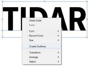 memotong teks dengan pathfinder di adobe illustrator