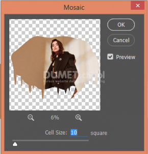 Cara Membuat Efek Pixel Pada Gambar di Photoshop