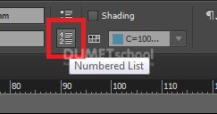Memberikan Urutan Nomor di Adobe Indesign