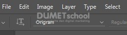 Membuat Teks Origami di Adobe Photoshop