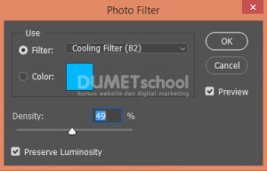Efek Cool dan Efek Warm Pada Gambar di Photoshop
