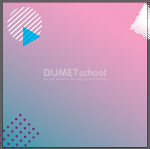 Membuat Background Style Geometris di Illustrator