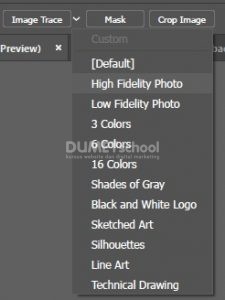 cara menghilangkan warna background logo di adobe illustrator