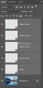 Membuat Foto Grid dengan Line Tool di Adobe Photoshop
