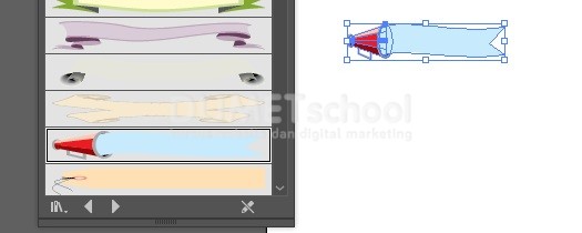 Menggunakan-Decorative-Banners-and-Seals-pada-Adobe-Illustrator