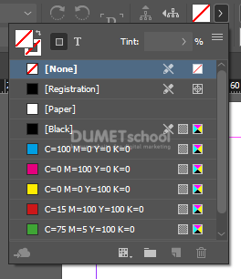 Menyimpan Pilihan Warna Sendiri pada Swatches Color di Adobe Indesign