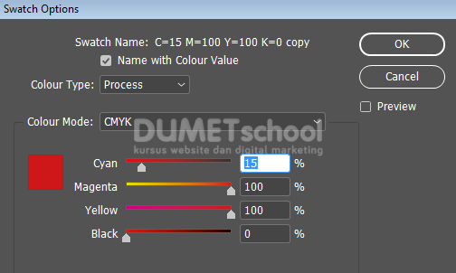 Menyimpan Pilihan Warna Sendiri pada Swatches Color di Adobe Indesign