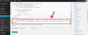 Cara Menghilangkan Tulisan HTML di Bawah Form Comment pada WordPress