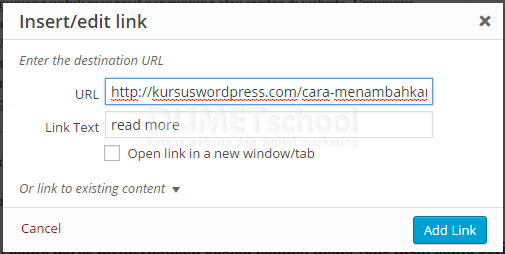 insertlink