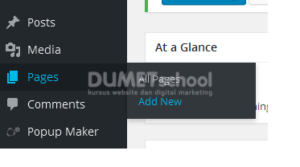 Cara Membuat dan Menambakan Menu Pada CMS WordPress