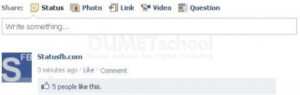 Cara Posting Status atau Komentar Kosong Pada Facebook