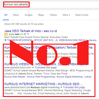 Cara Mudah Agar Website Berada di Halaman Pertama Google