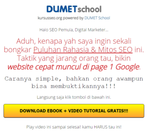 content writing promo dumetschool