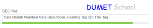Cara Mudah Memberi Meta Description, Heading Tag dan Title Tag