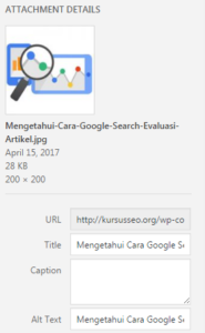 Tips Optimasi SEO Onpage dengan Memasang Image Alt Tag
