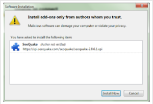 Pengertian SEOQuake Extensions dan Cara Memasangnya