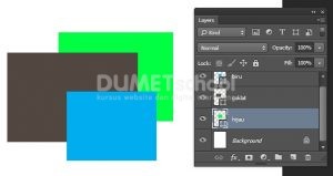 Cara dan Fungsi Penggunaan Layer di Adobe Photoshop