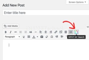 Cara Menambahkan GIF di WordPress Menggunakan Giphypress