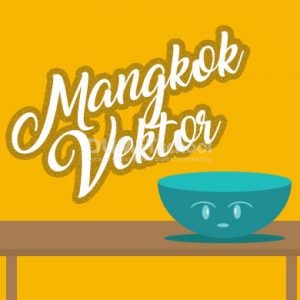 Cara Membuat Mangkok di Illustrator