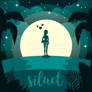 Cara Membuat Efek Siluet di Illustrator