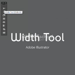 Cara Menggunakan Widht Tool di Adobe Illustrator