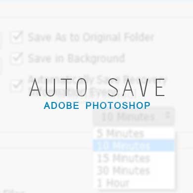 Mengatur Auto Save di Adobe Photoshop cc