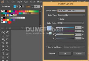 Cara Menampilkan Warna Pantone di Adobe Illustrator