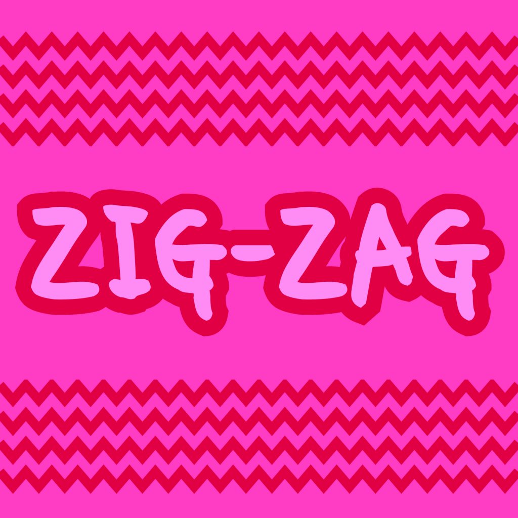Cara Membuat Garis Lurus Menjadi Zig-zag