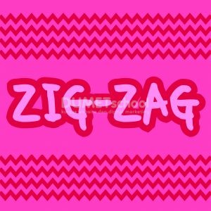 Cara Membuat Garis Lurus Menjadi Zig-zag