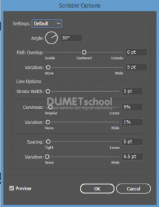 Membuat Logo Dengan Efek Scribble di Illustrator