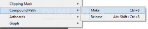Membuat Depth Efek Text di Illustrator