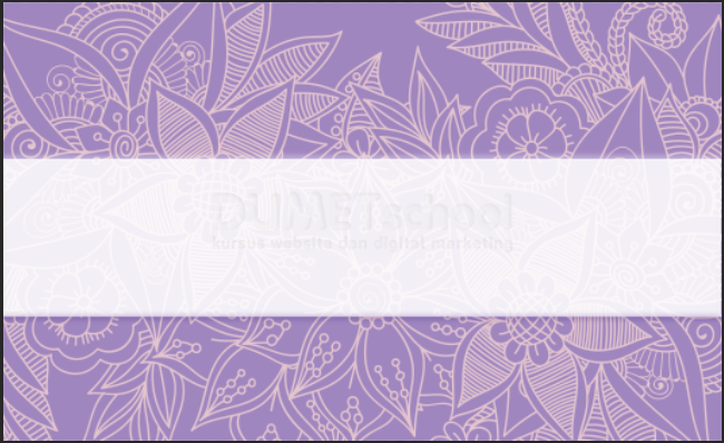 Membuat Kartu Nama Flowers di Photoshop