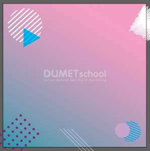 Membuat Background Style Geometris di Illustrator
