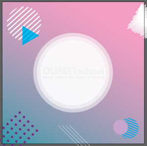 Membuat Background Style Geometris di Illustrator