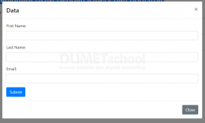 Cara Memanipulasi DOM Dengan jQuery dan Bootstrap