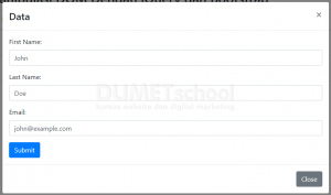 Cara Memanipulasi DOM Dengan jQuery dan Bootstrap