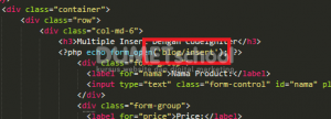 Multiple Insert Dengan Codeigniter