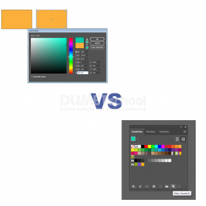 Perbedaan Swatches dan Color Picker di Adobe Illustrator