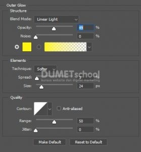 Membuat Teks Bercahaya di Adobe Photoshop