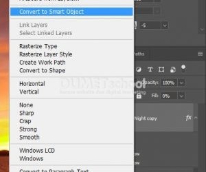 Membuat Teks Bercahaya di Adobe Photoshop