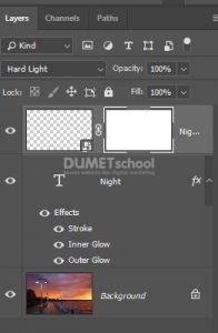 Membuat Teks Bercahaya di Adobe Photoshop