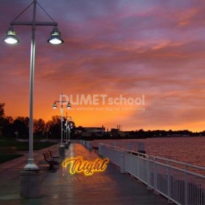 Membuat Teks Bercahaya di Adobe Photoshop
