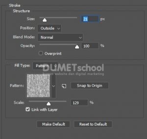 Membuat Teks berwarna Teksture di Adobe Photoshop