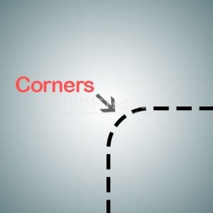 Mengatur Corners pada Shape Kota pada Adobe Illustrator