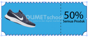 Membuat Desain Kupon Belanja di Adobe Illustrator