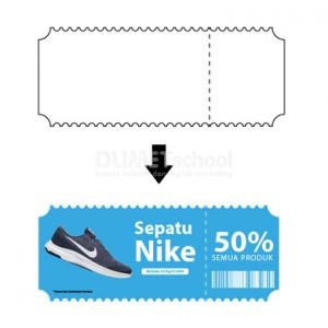 Membuat Kerangka Desain Kupon di Adobe Illustrator